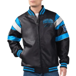 Carolina panthers full zip jacket