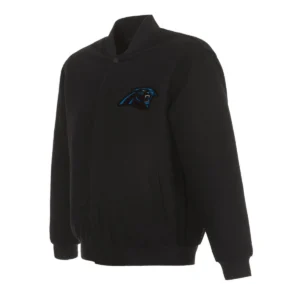 Carolina panthers one color black jacket