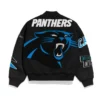 Carolina panthers pennant wool varsity jacket