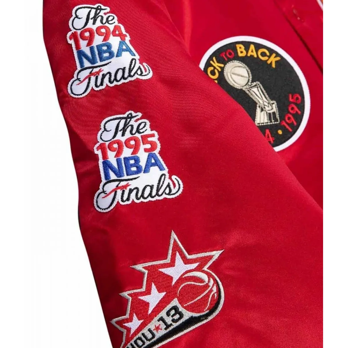 Champ city houston rockets satin jacket