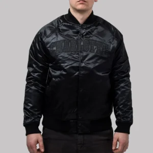 Charlotte hornets black tonal jacket