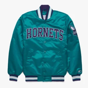 Charlotte hornets classic varsity jacket