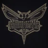 Charlotte hornets pro standard black and gold varsity jacket 6