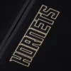 Charlotte hornets pro standard black and gold varsity jacket 7