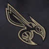 Charlotte hornets pro standard black and gold varsity jacket 9