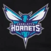 Charlotte hornets pro standard mashup wool and leather varsity jacket 8