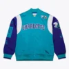 Charlotte hornets team origins satin jacket