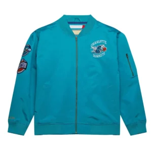 Charlotte hornets vintage logo jacket