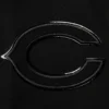 Chicago bears pro standard triple black wool and leather varsity jacket 3
