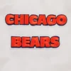 Chicago bears retro classic full snap satin varsity jacket white 3