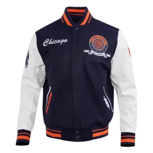 Chicago bears team badge jacket