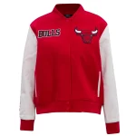 Chicago Bulls Classic Wool/Leather Jacket