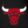 Chicago bulls mashup black wool leather varsity jacket 8