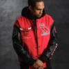 Chicago bulls ovo x nba varsity jacket