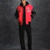 Chicago bulls ovo x nba wool varsity jacket
