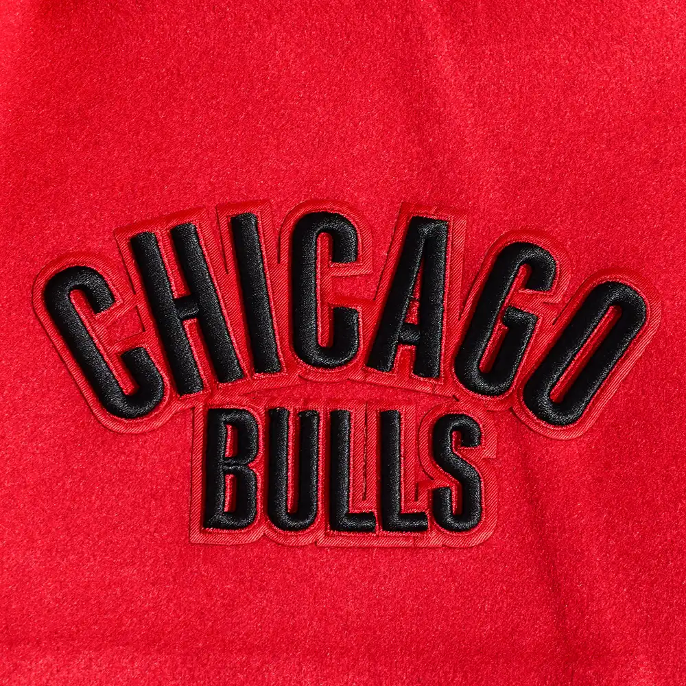 Chicago bulls pro standard city centric wool and leather varsity jacket 5