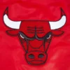 Chicago bulls retro classic full snap satin varsity jacket red 6