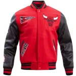 Chicago Bulls Retro Classic Wool/Leather Jacket