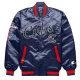 Chicago cubs exclusive navy satin varsity jacket