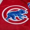 Chicago cubs script tail satin jacket red 1