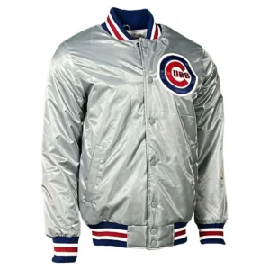 Chicago cubs vintage grey jacket