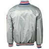 Chicago cubs vintage grey satin varsity jacket