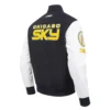 Chicago sky classic chenille varsity jacket