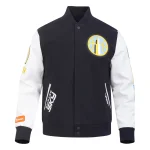 Chicago Sky Classic Chenille Wool/Leather Jacket