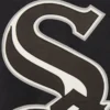 Chicago white sox handcrafted logo wool jacket black 3