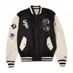 Chicago White Sox L-2B Black Polyester Jacket