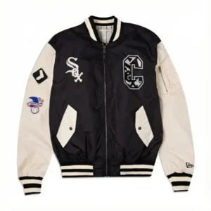 Chicago white sox l 2b bomber black jacket