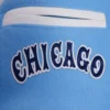 Chicago white sox retro classic wool leather varsity jacket blue white 1