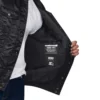 Chicago white sox silver tab satin trucker varsity black jacket 3 1