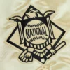 Chicago white sox team og 20 full zip satin varsity jacket gold 4