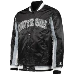 Chicago White Sox The Ace Black Satin Jacket