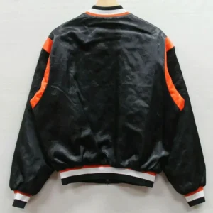 Cincinnati bengals 1980s bomber black jacket