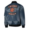 Cincinnati bengals charcoal bomber jacket