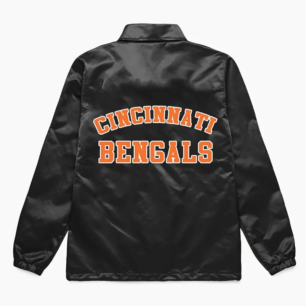 Cincinnati bengals coach black jacket