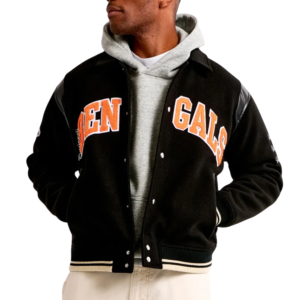 Cincinnati bengals conference champions black varsity jacket
