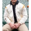 Cincinnati bengals full snap cream jacket