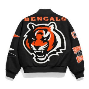 Cincinnati bengals pennant black jacket