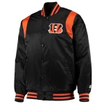 Cincinnati Bengals Prime Time Black Satin Jacket