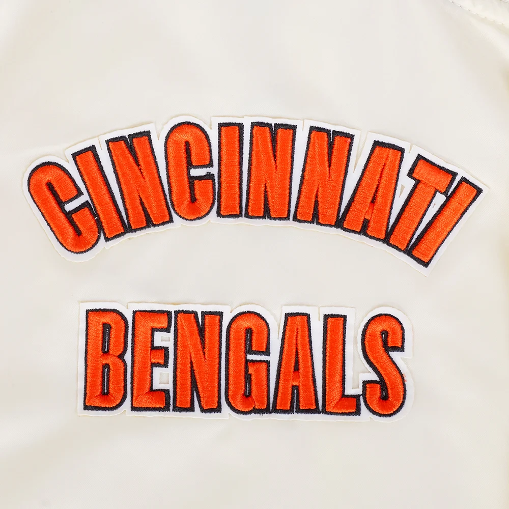 Cincinnati bengals retro classic patch jacket