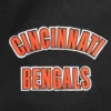 Cincinnati bengals retro classic wool leather patch logo