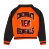 Cincinnati bengals throwback satin jacket