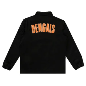 Cincinnati bengals windbreaker satin jacket