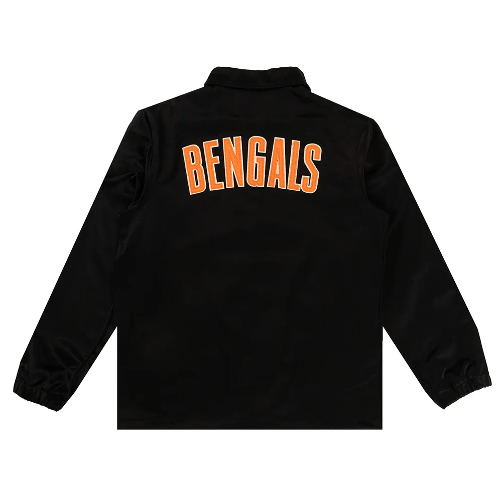 Cincinnati bengals windbreaker satin jacket