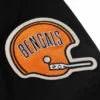 Cincinnati bengals windbreaker sleeve logo