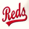 Cincinnati reds retro classic full snap satin varsity jacket cream 6