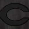 Cincinnati reds tonal full leather bomber jacket black